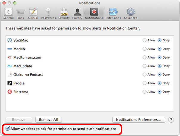 Uncheck the box that says