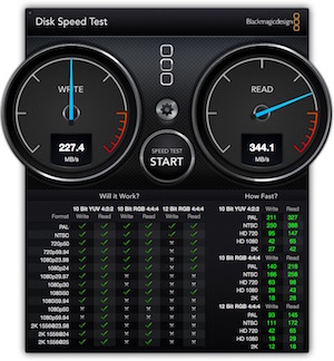 Otg speed test