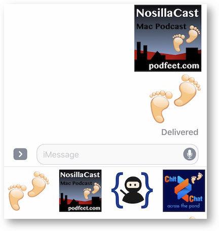 Podfeet stickers imessage