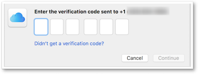 Enter 6 digit verification code