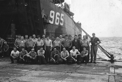 LST 965 Jack Moorhead far right