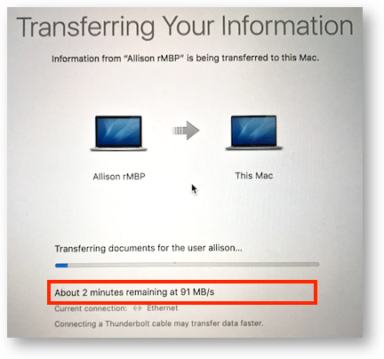 target disk mode ethernet