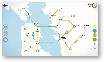 Mini metro many lines