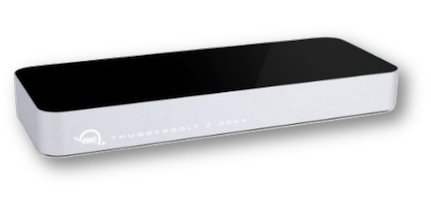 Owc thunderbolt 2 dock angled view