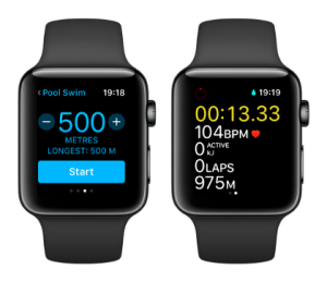 Apple Watch Series 2 swim workout