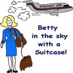 Betty in the Sky with a Suitcase