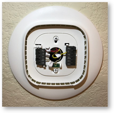 Ecobee wires installed