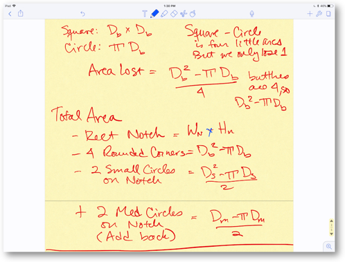 Iphone screensize scribbles notability ipad