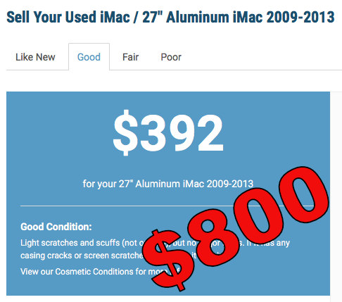 800 not 400 for imac