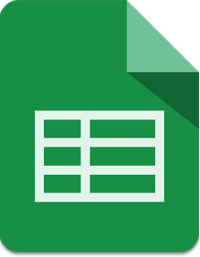 Google sheets logo