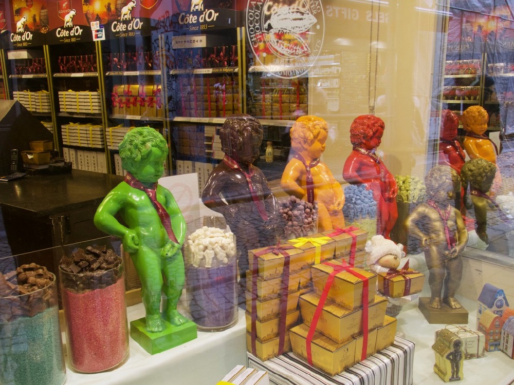 Mannekin Pis chocolate