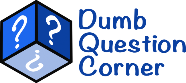 Dumb Question Corner Logo