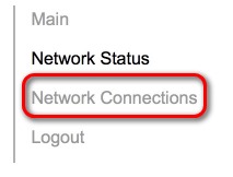 Choose Network Status;(in the left sidebar)