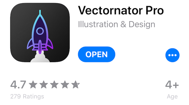 Vectornator on ios app store