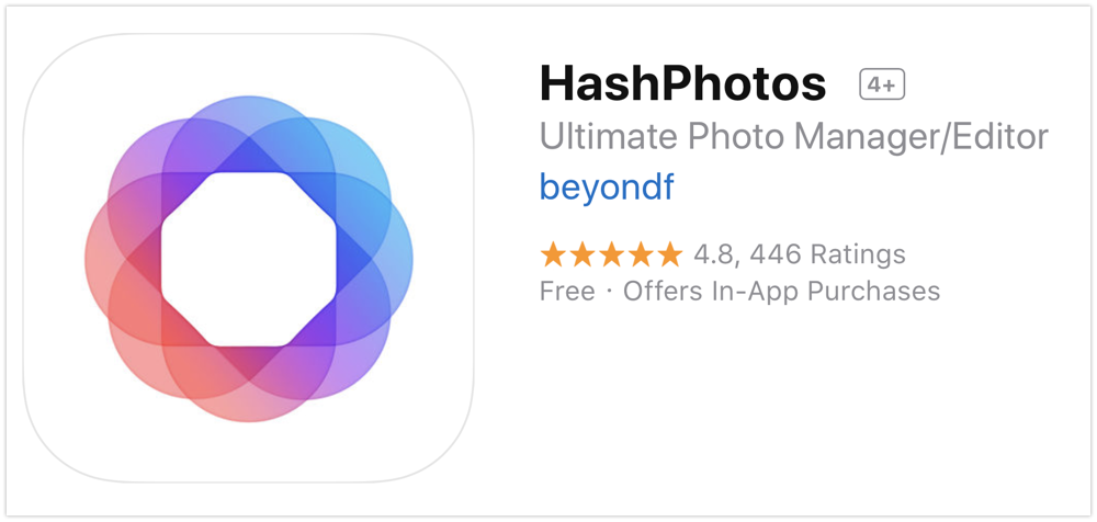 Hashphotos on app store