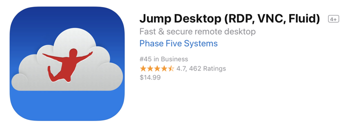 Jump Desktop app store icon