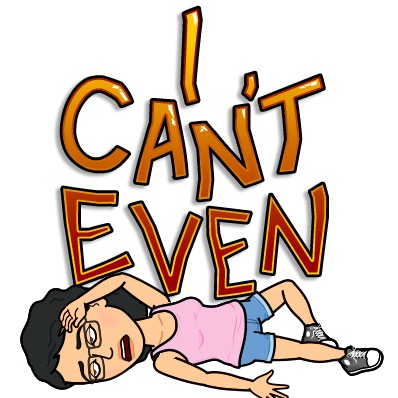 Bitmoji allison i cant even