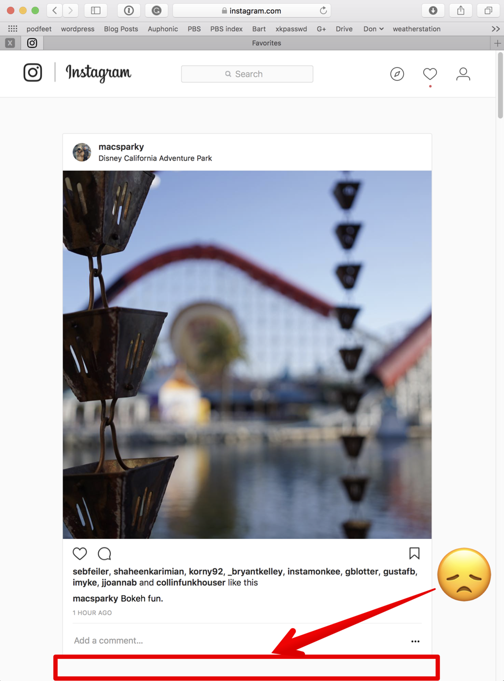 instagram safari geht nicht