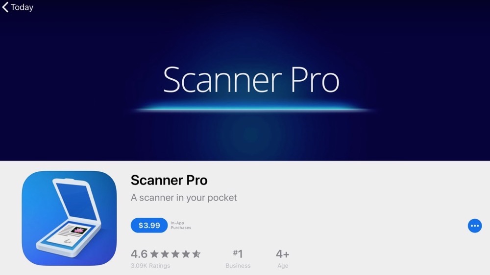 Scanner Pro pretty logo