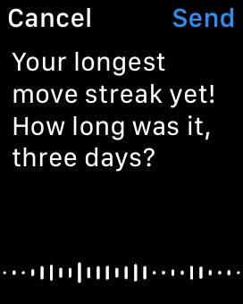 Longest move streak smack talk