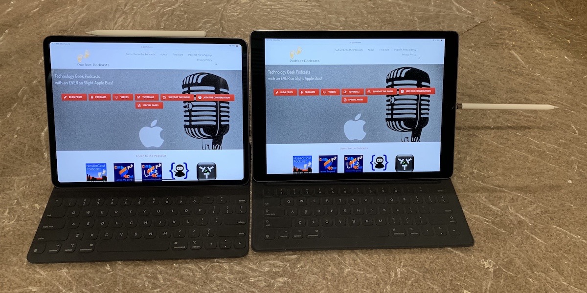 2 IPads Pro with Pencils.JPG 2 IPads Pro with Pencils