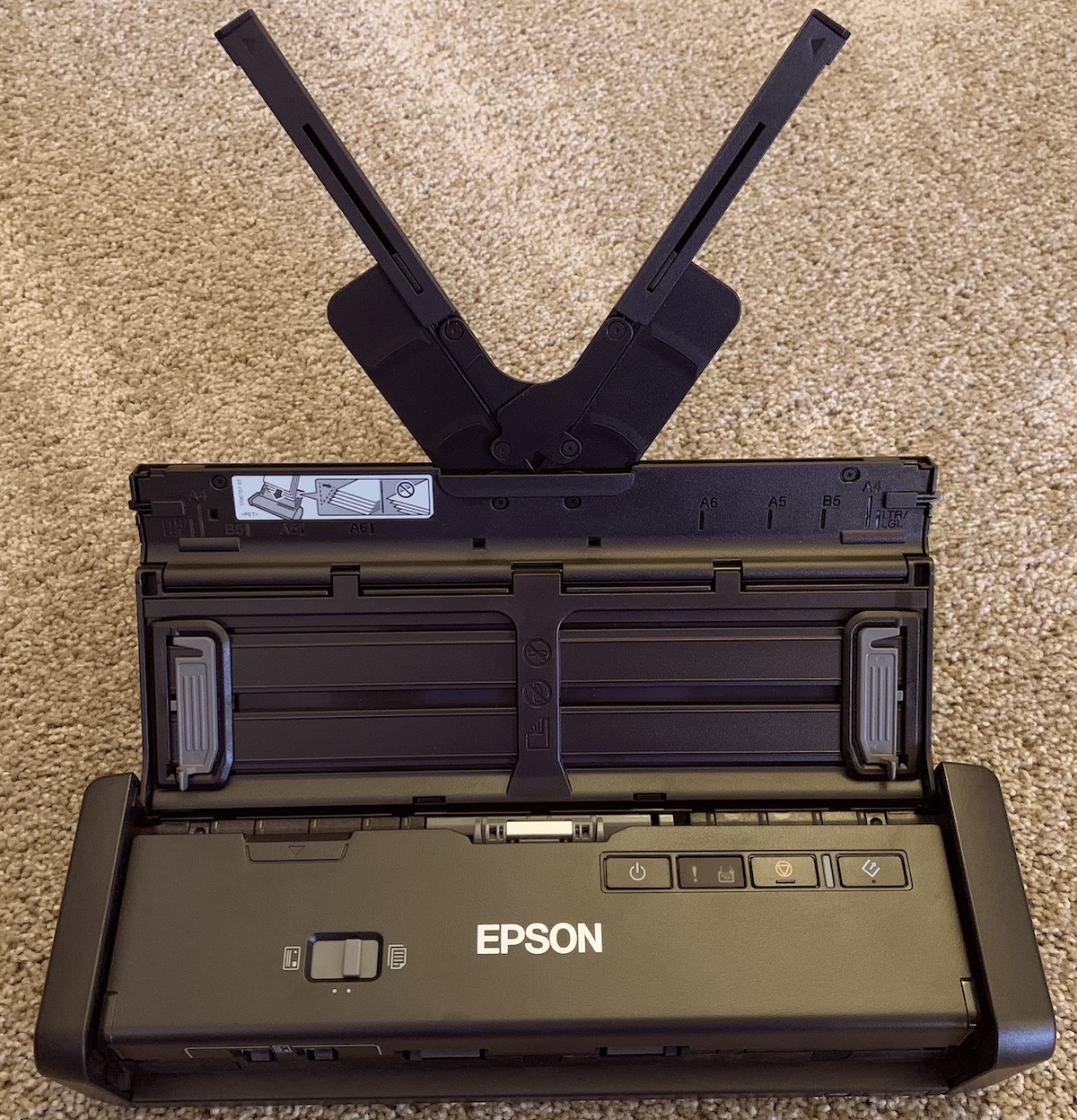 Epson ES 300W unfolded