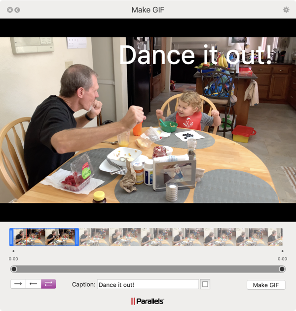 Parallels Toolbox Make GIF