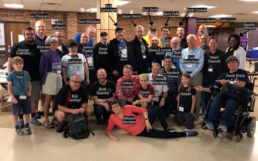 #title# NosillaCastaways Family Portrait at Macstock Expo 2018