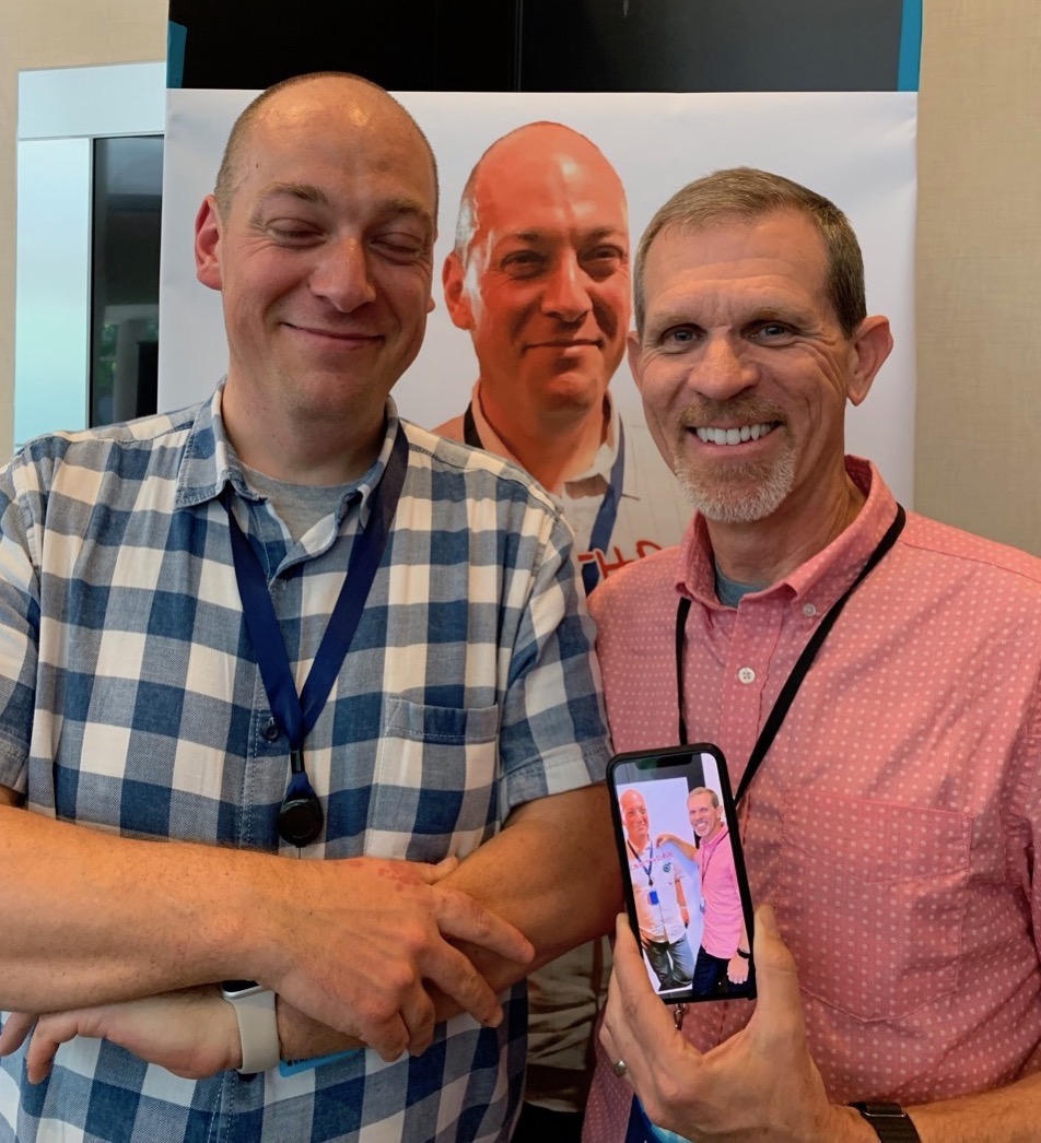 #title# Steve with #picswithdave + Real Dave