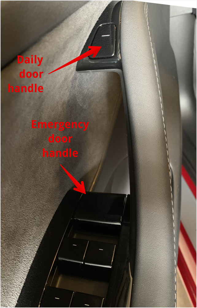 #title# Tesla Model 3 internal door handle