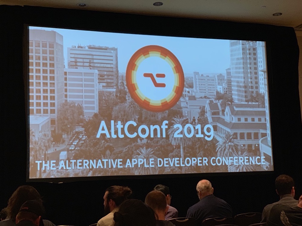 Altconf screen for wwdc keynote