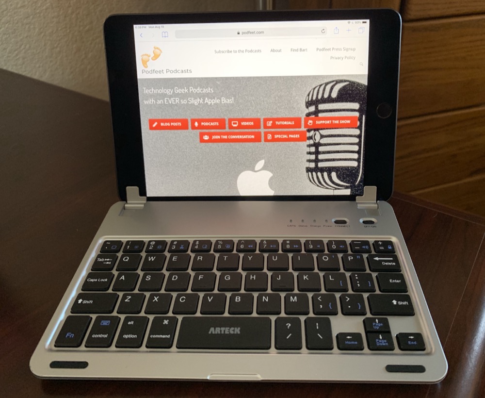 Maybe If I Had A Keyboard For My Ipad Mini I D Use It More Podfeet Podcasts