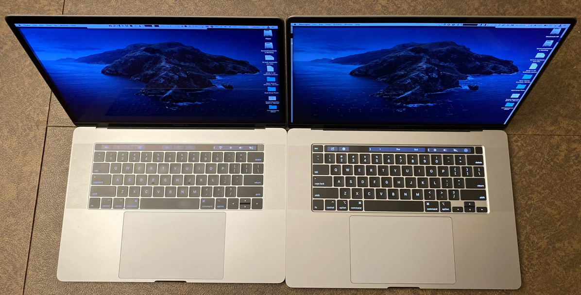 #title# 2016 vs 2019 top view