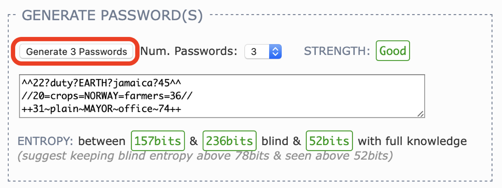 Create Long Strong Memorable And Typeable Passwords With Xkpasswd 