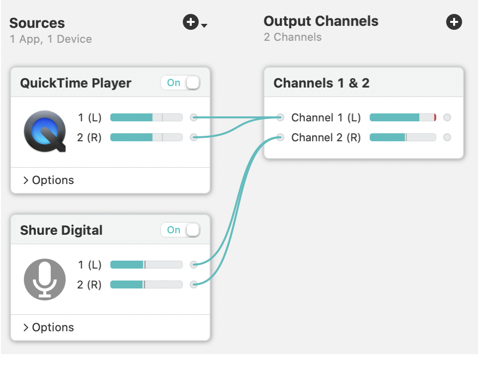 Changing Left Right Channels