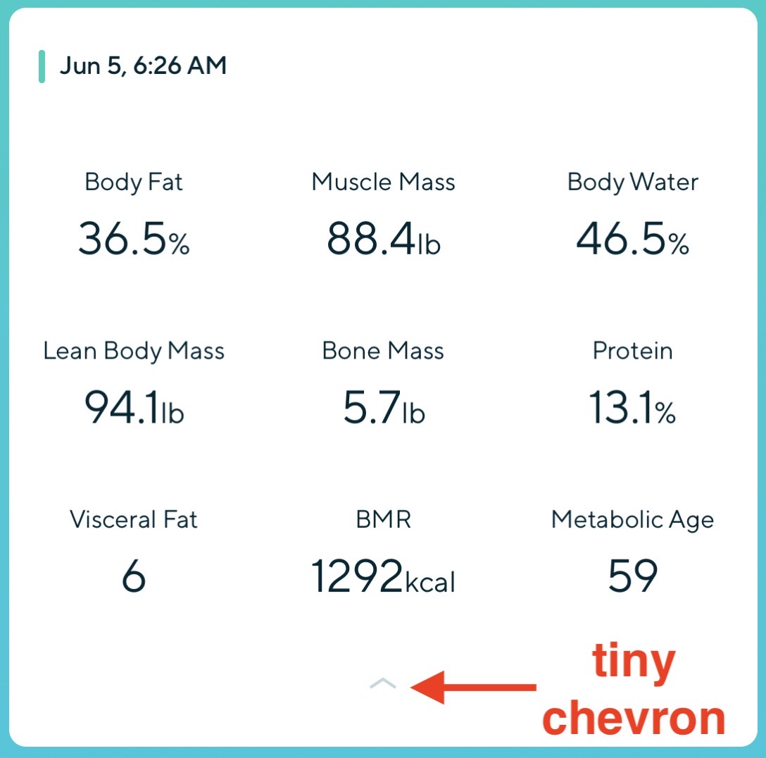 Wyze Showing Many Metrics