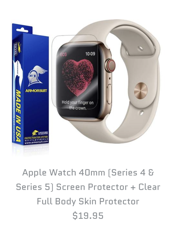 Armor Military Shield for Apple Watch
