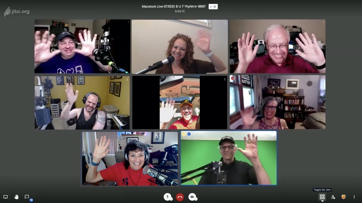 #title# Macstock Speakers in Jitsi Meet