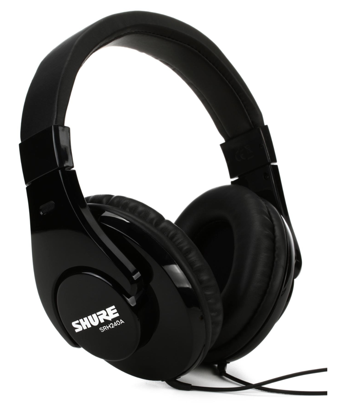 Shure SRH240A Closed Back headphones