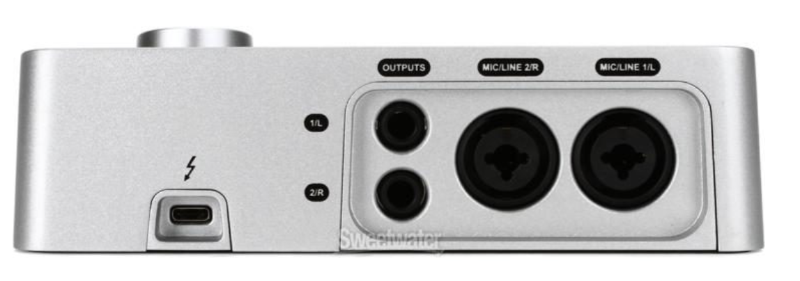 Universal Audio Apollo Solo back view