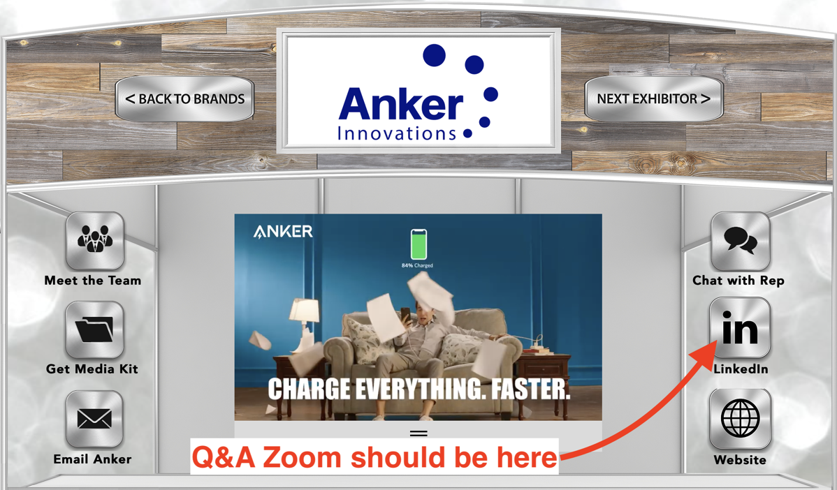 #title# Anker no QA Zoom Link