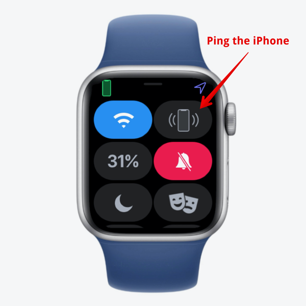 #title# Control Center to Ping my iPhone