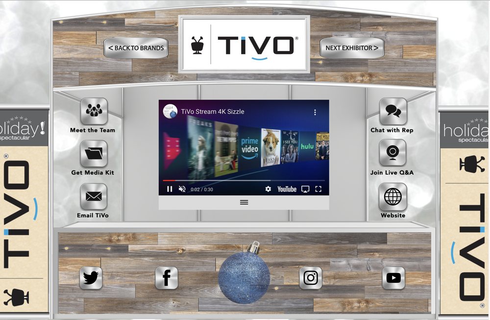 #title# Typical Virtual Booth as described