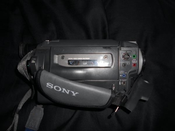 Sony camcorder