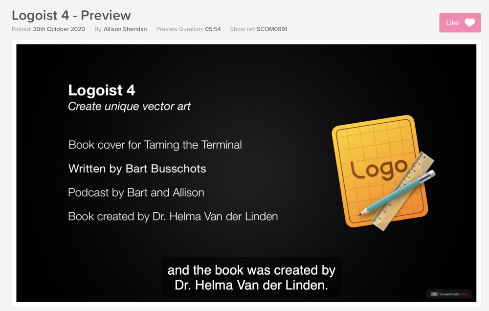 #title# Logoist 4 Video on ScreenCastsOnline