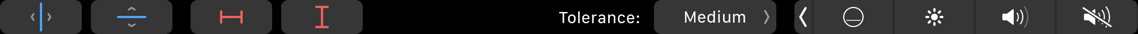 PixelSnap Controls on Touchbar