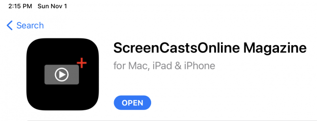 ScreenCastsOnline Magazine in App Store