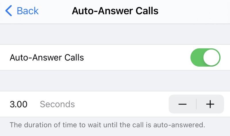 02 Auto answer Calls