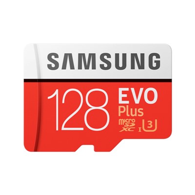 128GB Samsung EVO microSD Card