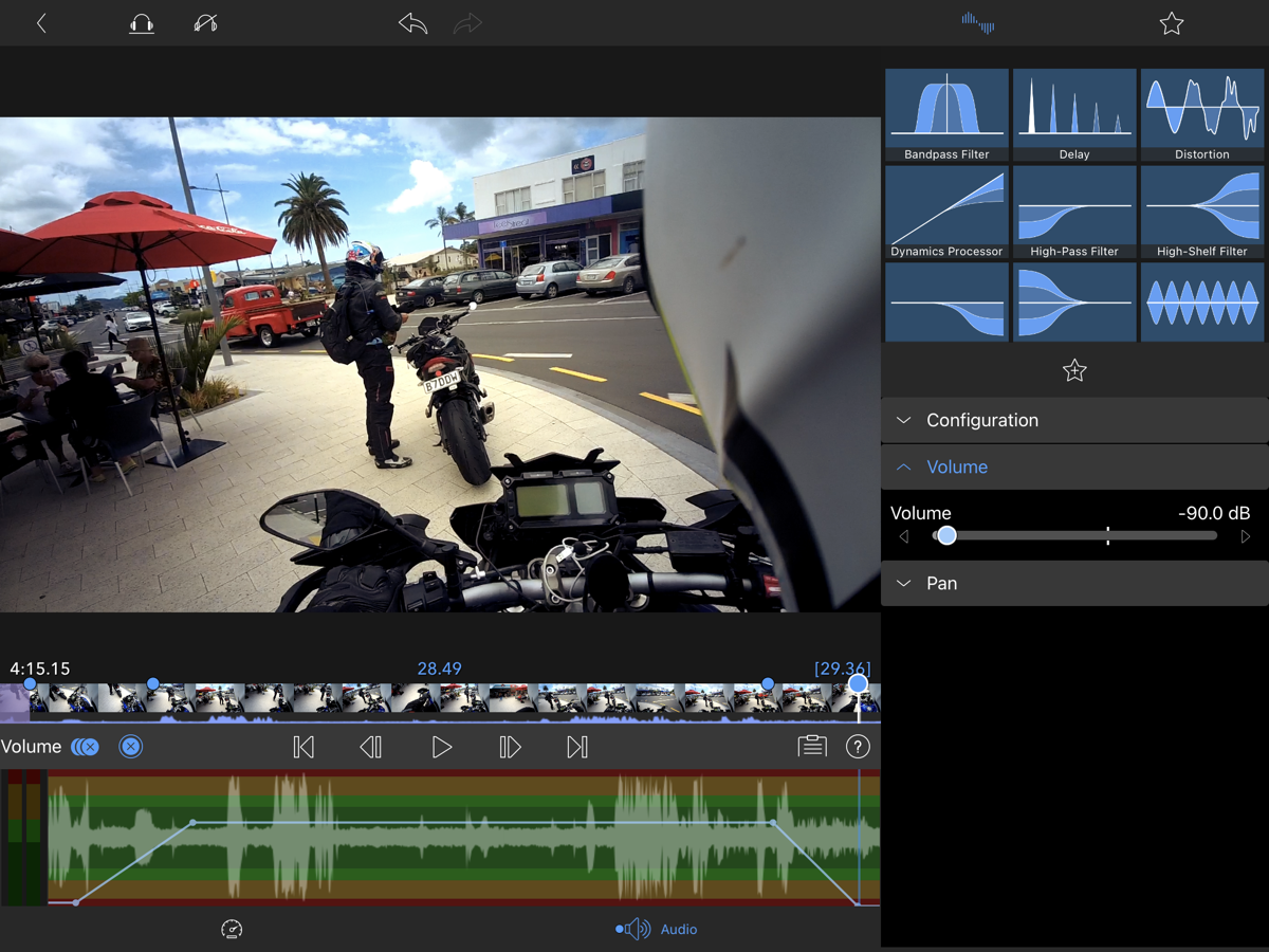 #title# Screenshot of keyframe example as described in the article